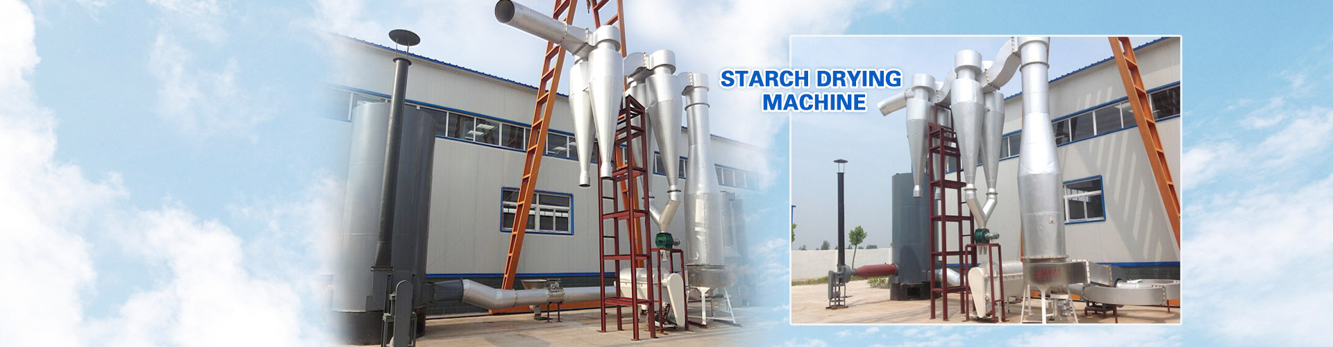 Starch and Flour Drying Machine Manufacture