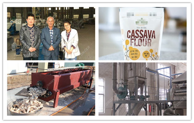 Cassava Flour Production Machin
